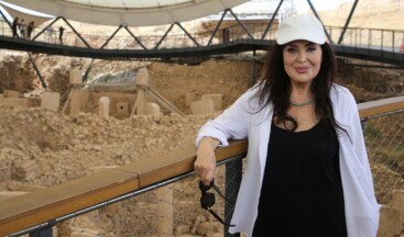 Türkan Şoray Göbeklitepe’yi ziyaret etti