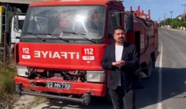 47 yıl sonra CHP’ye geçmişti: Lalapaşa’da itfaiye krizi!