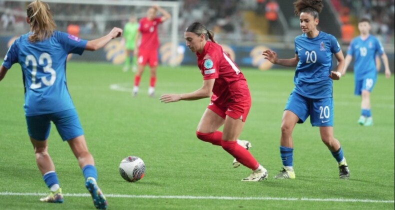 A Milli Kadın Futbol Takımı tek golle kazandı