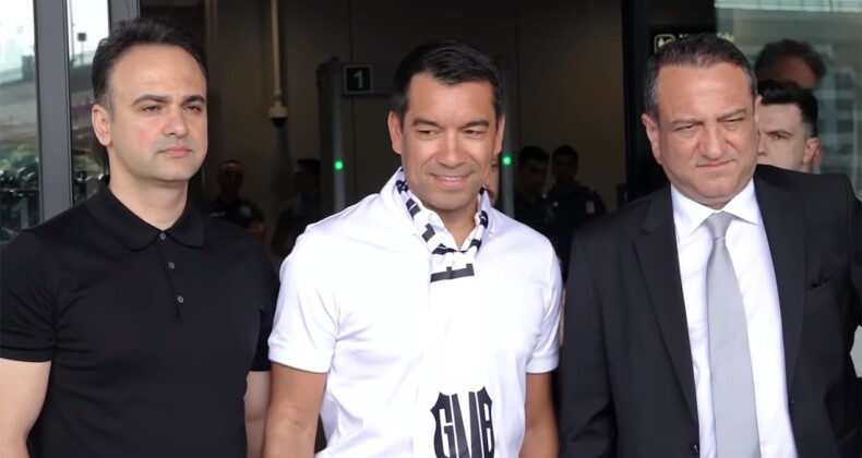 Beşiktaş’ın yeni teknik direktörü Giovanni van Bronckhorst İstanbul’da