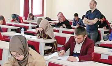 Birçok sınav salonunda tek gözetmen çalıştı