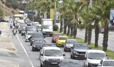 Bodrum’a iki günde 45 binden fazla araç giriş yaptı