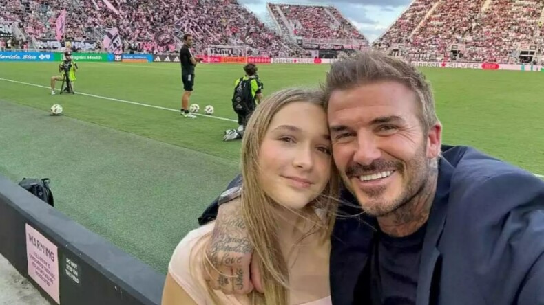 David Beckham’ın kızıyla paylaştığı fotoğraf beğeni topladı