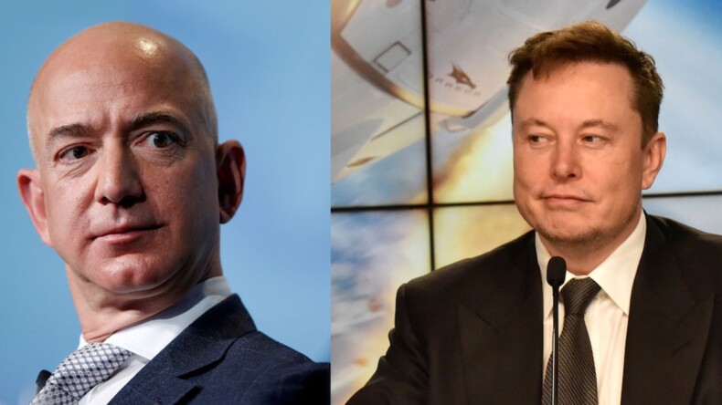 Elon Musk ve Jeff Bezos’un uzay kavgası yeniden alevlendi