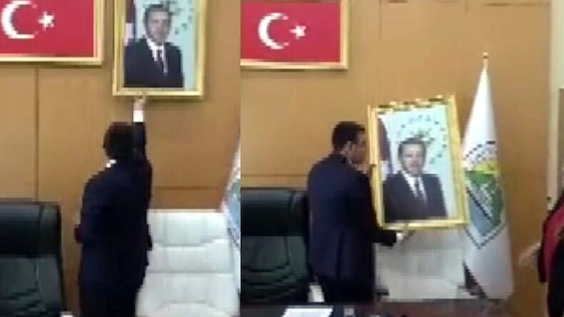 Erdoğan’ın fotoğrafını indirmişti: Soruşturma başlatıldı