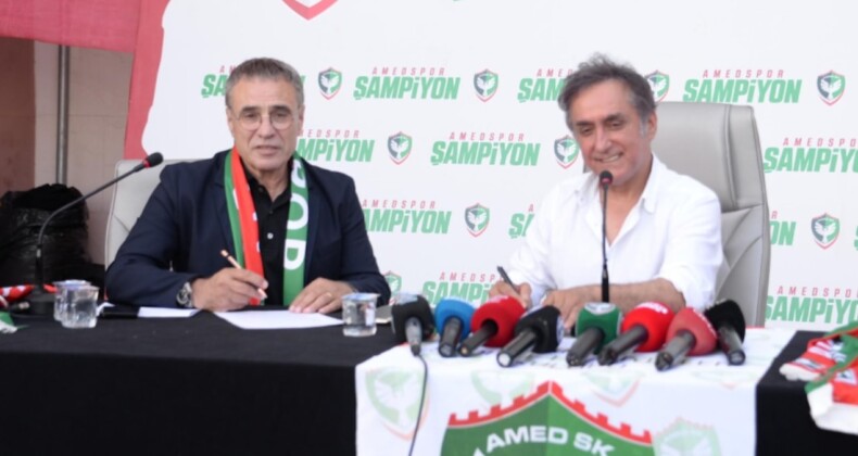 Ersun Yanal, Amed Sportif’e resmi imzayı attı