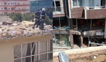 Hatay’da binada patlama: Ortalık savaş alanına döndü