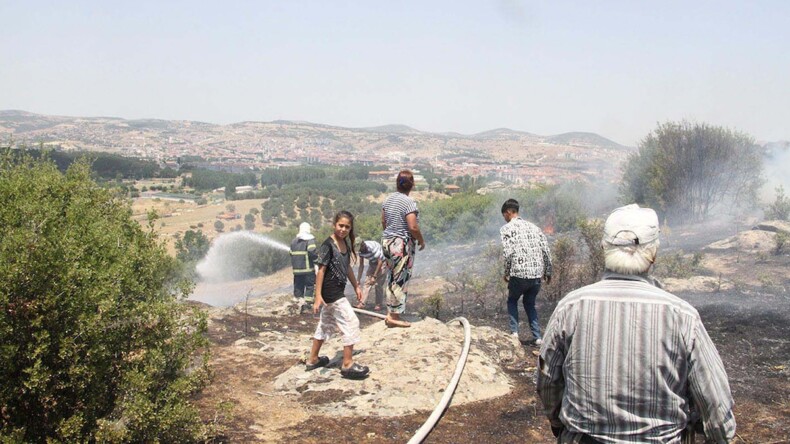 Manisa’da 3 ayrı bölgede orman yangını