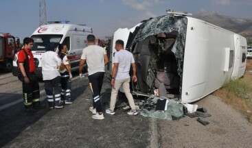 Mersin’de kaza: 2 ölü, 35 yaralı