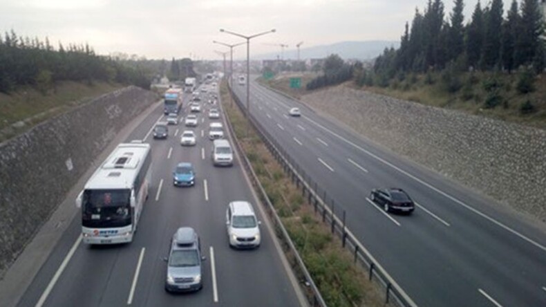 TEM’de bu bölge 1 Temmuz’a kadar trafiğe kapatıldı