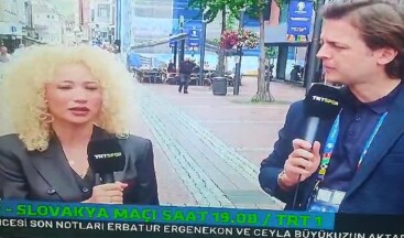 TRT’de canlı yayın kazası…