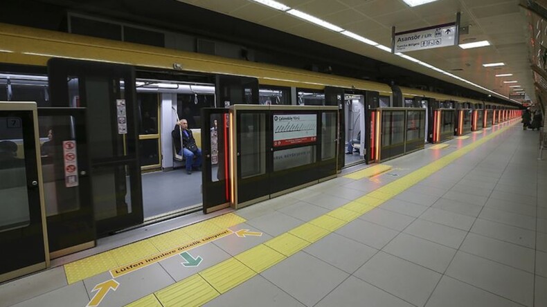 Yıldız-Mahmutbey metro hattında teknik arıza