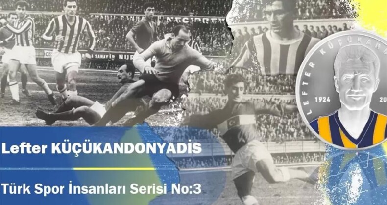 Fenerbahçe’nin efsanesi Lefter için hatıra para: 3 bin adet basıldı