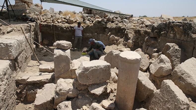 Harran Ören Yeri’nde kilise yapısı ortaya çıkarılıyor