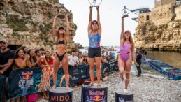 Red Bull Cliff Diving Dünya Serisi’nde İtalya etabının kazananları belli oldu