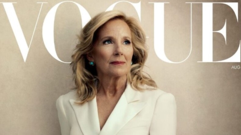 Seçim yarışı kızışıyor… Jill Biden Vogue kapağında