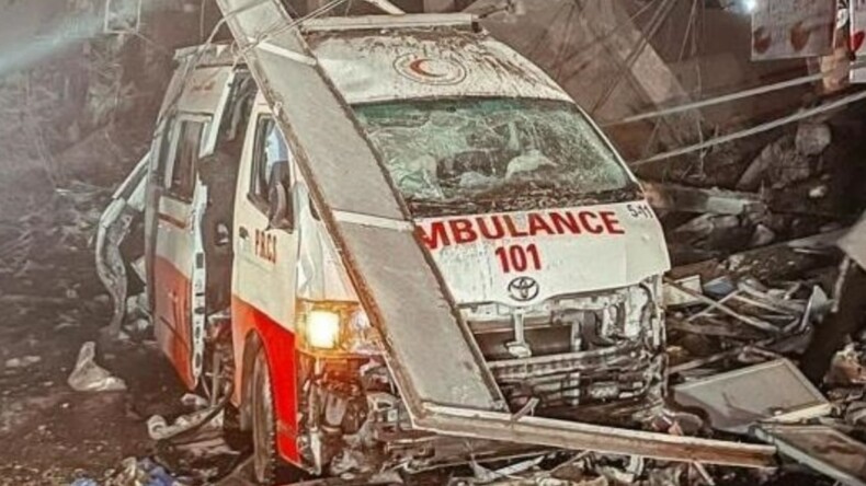 Ambulans hedef alındı, 8 sağlık çalışanı öldü