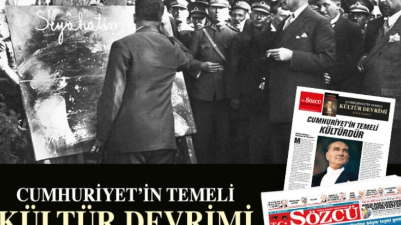 İlker Başbuğ’un kaleminden Cumhuriyet’in Temeli Kültür Devrimi cumartesi günü SÖZCÜ ile birlikte ücretsiz