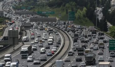 İstanbul’da bayram trafiği…. Yoğunluk yüzde 71’e çıktı