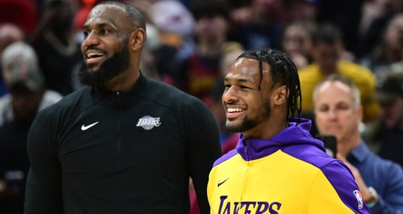 Lebron çıktı oğlu girdi: Bronny James’ten NBA’de ilk sayı