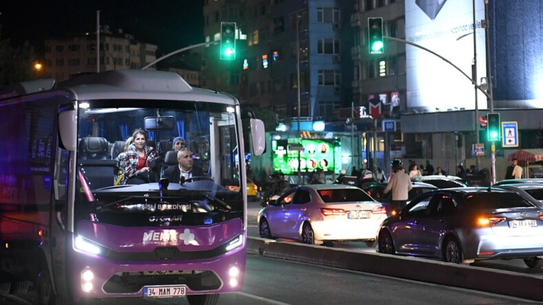 Şişli’de kadınlara gece ücretsiz ulaşım