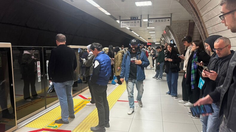 İstanbul’da metro hattında arıza