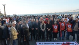 İzmir’de kayyum protestosu