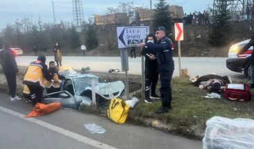 Karabük’te feci kaza: 1 ölü, 3 yaralı