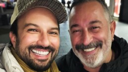 Tarkan ve Cem Yılmaz Almanya’da bir araya geldi