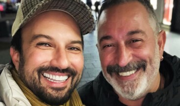 Tarkan ve Cem Yılmaz Almanya’da bir araya geldi